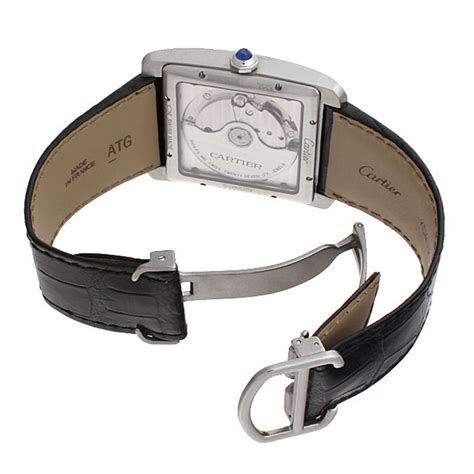 cartier watch bands leather|cartier leather watch band replacement.